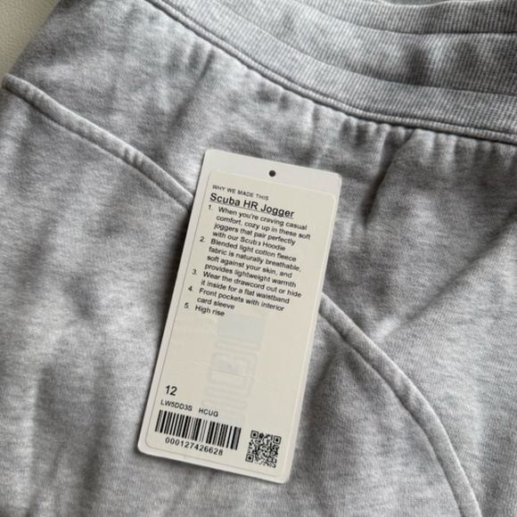 Lululemon Scuba Mid-Rise Oversized Jogger Regular US12/XL - Picture 12 of 12
